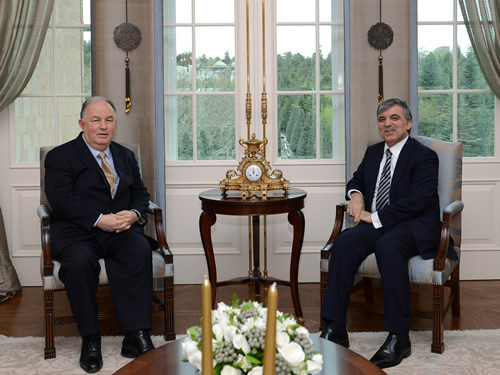 OSCE’s Head of Special Monitoring Mission to Ukraine Visits President Gül